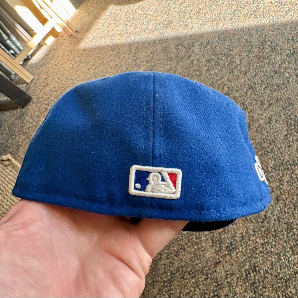 Chicago Cubs On field hat w/ World Series Patch 7 1/2 - Picture 3 of 7